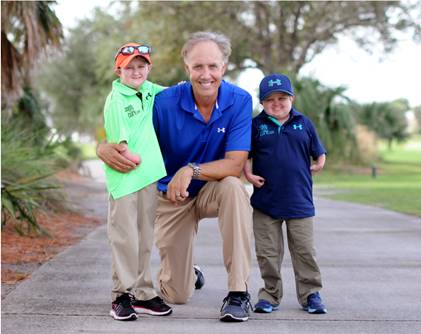 Russ Holden, Caddy for a Cure